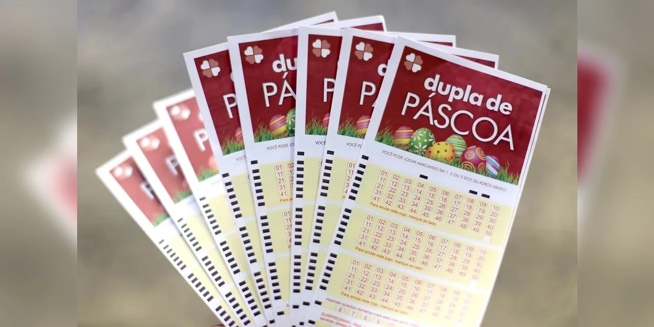Loterias: Dupla de Páscoa pagará R$ 50 milhões