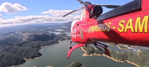 BPMOA realiza resgate de vítima com fratura em trilha no Paraná; assista