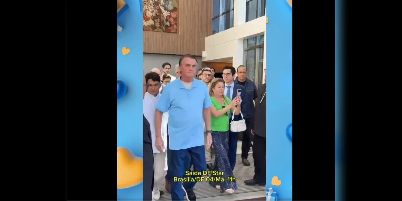 Jair Bolsonaro tem alta após três semanas internado em Brasília