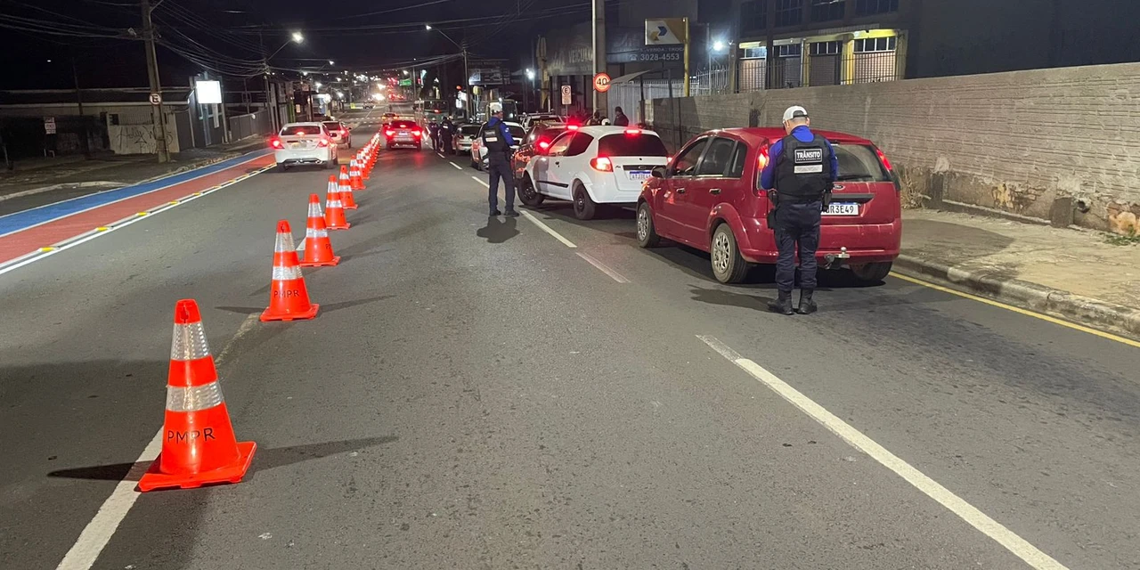 Blitze durante Operação Cidade Segura autuam 38 motoristas