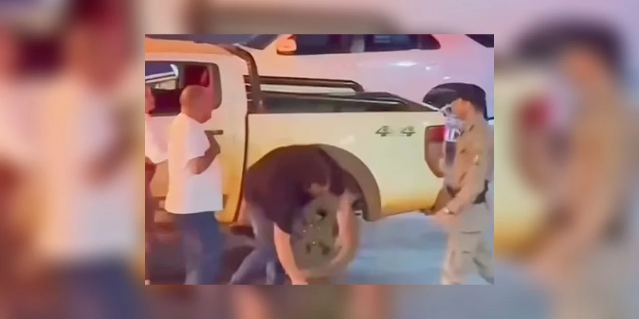 Vídeo: Motorista parte para cima de PM e é nocauteado