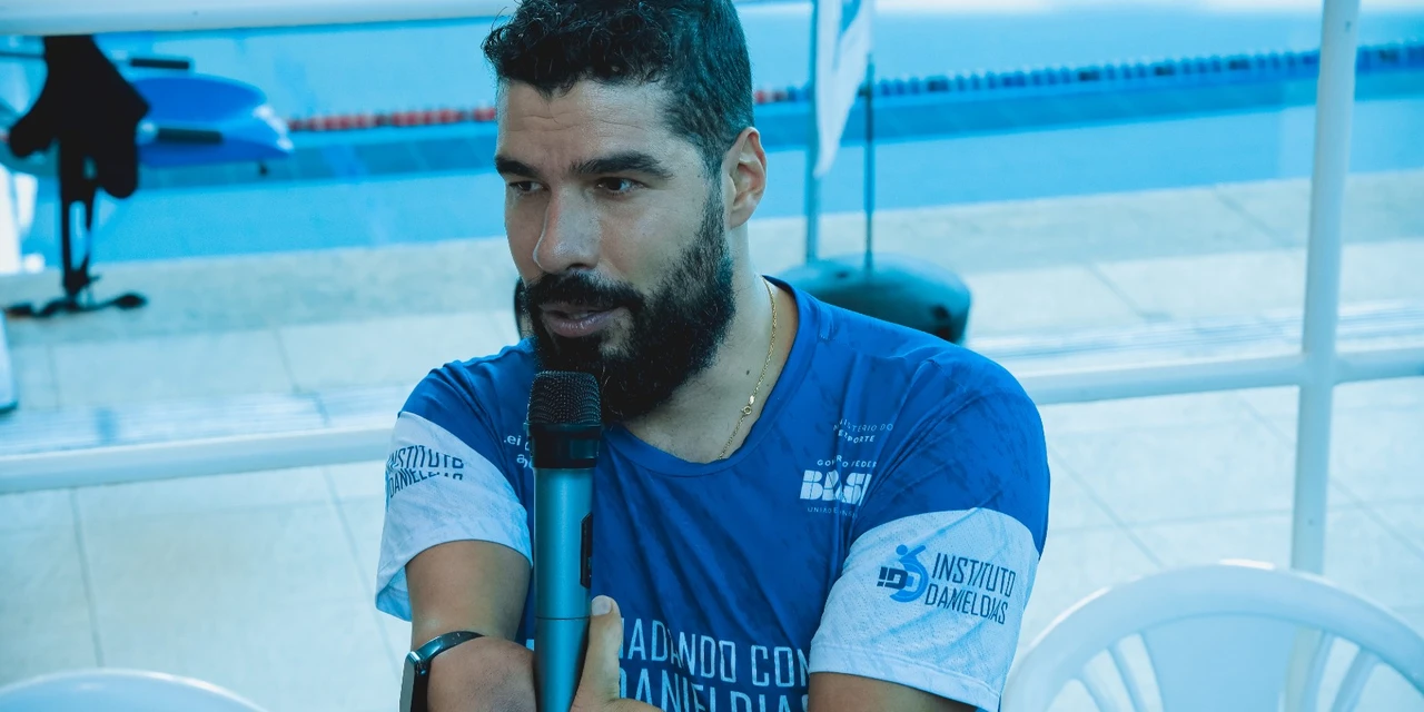 Projeto 'Nadando com Daniel Dias' irá dobrar número de participantes em Ponta Grossa