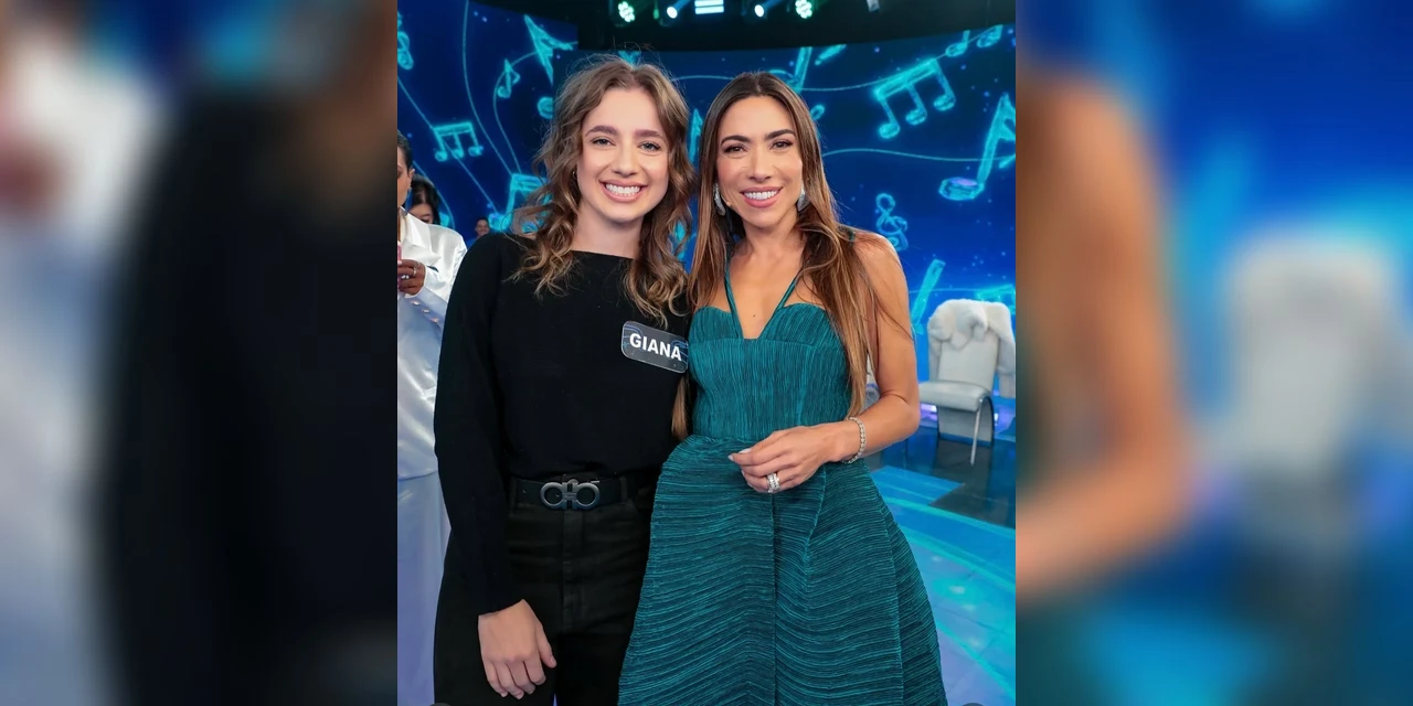 Gente&Fatos: Giana Althaus brilhou no Programa Silvio Santos no SBT