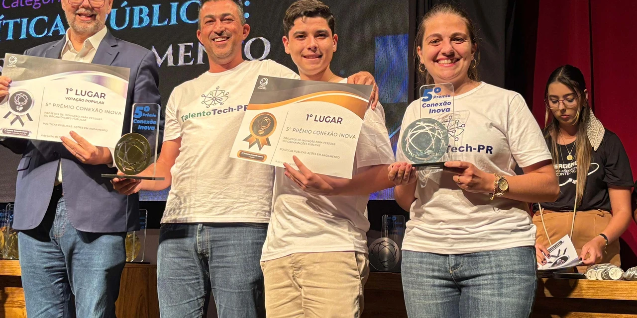 Projetos do governo estadual vencem prêmio nacional de inovação