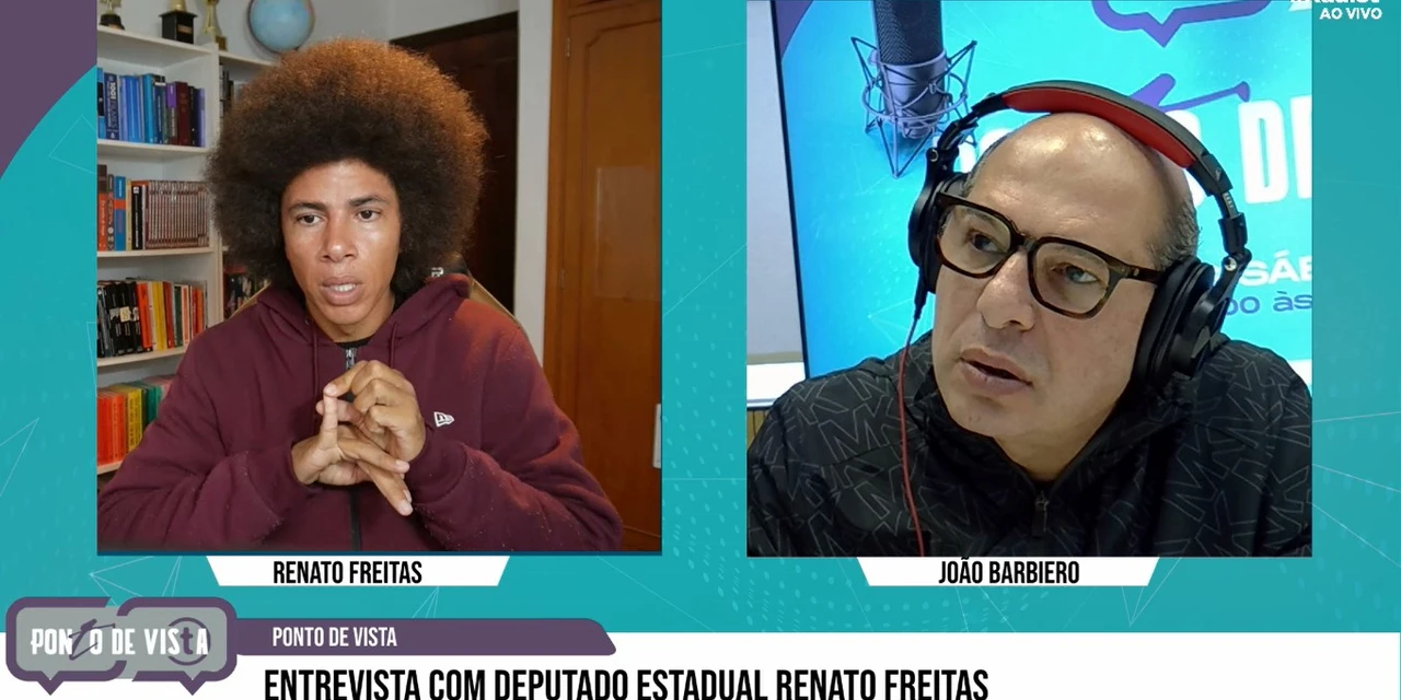 Ponto de Vista: "Governador Ratinho Júnior é cúmplice de crimes cometidos por policiais militares", dispara deputado Renato Freitas (PT)