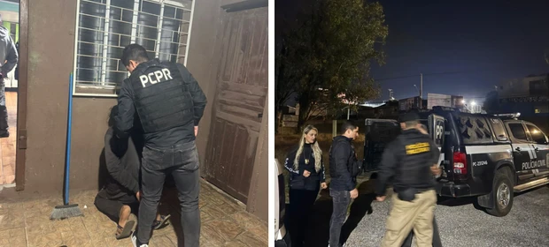 Homem que matou outro com socos e tentou matar ex-companheira é preso em Carambeí
