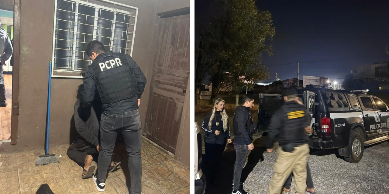 Homem que matou outro com socos e tentou matar ex-companheira é preso em Carambeí