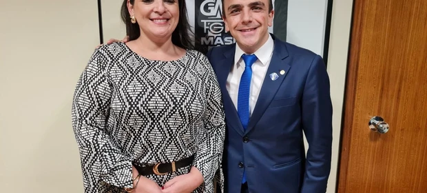 Elisangela Pedroso e Aliel Machado anunciam novo CAPS para Carambeí