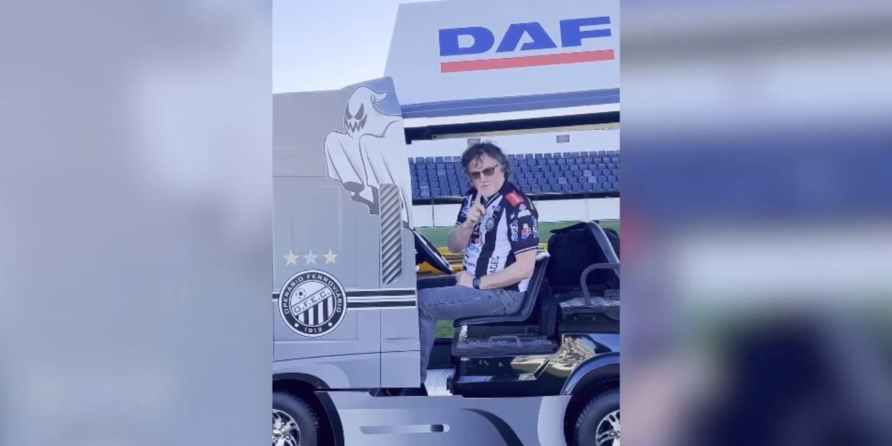 Vídeo: Padre Joel Nalepa conduz caminhão-maca da DAF e convida ponta-grossenses para a Festa de São Cristóvão