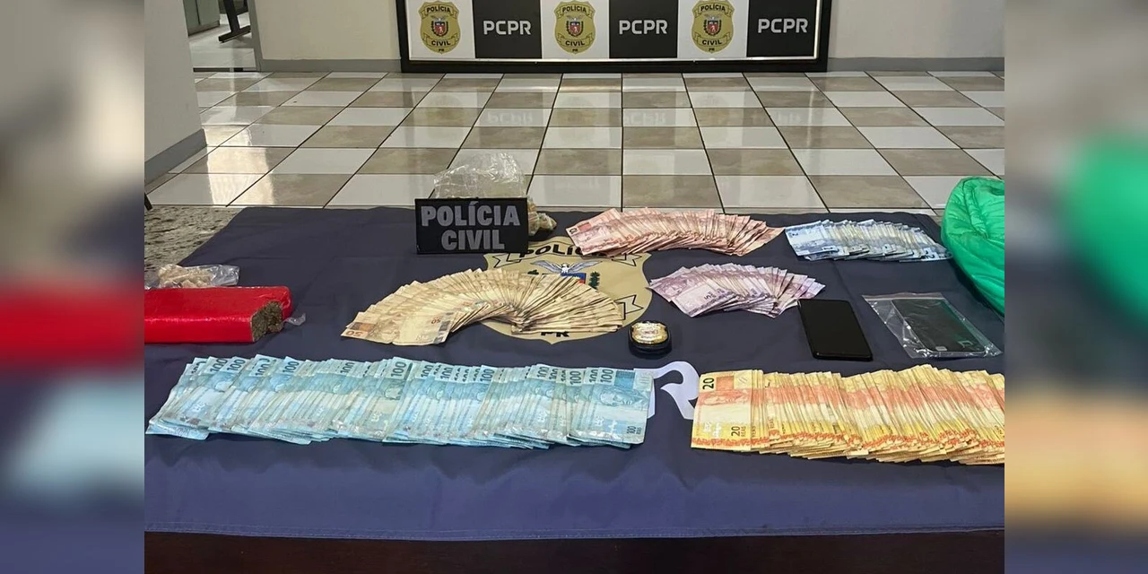 Polícia Civil prende sete pessoas durante ação contra o tráfico de drogas no PR