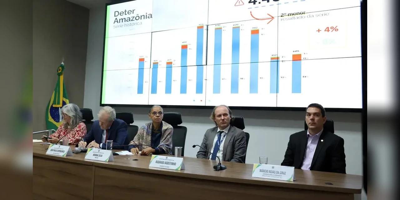 Desmatamento cai 20% no Cerrado e sobe 4% na Amazônia nos últimos 12 meses