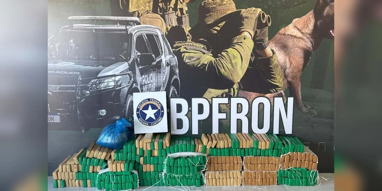 Polícia Militar apreende mais de 900 quilos de maconha no fim de semana no Paraná