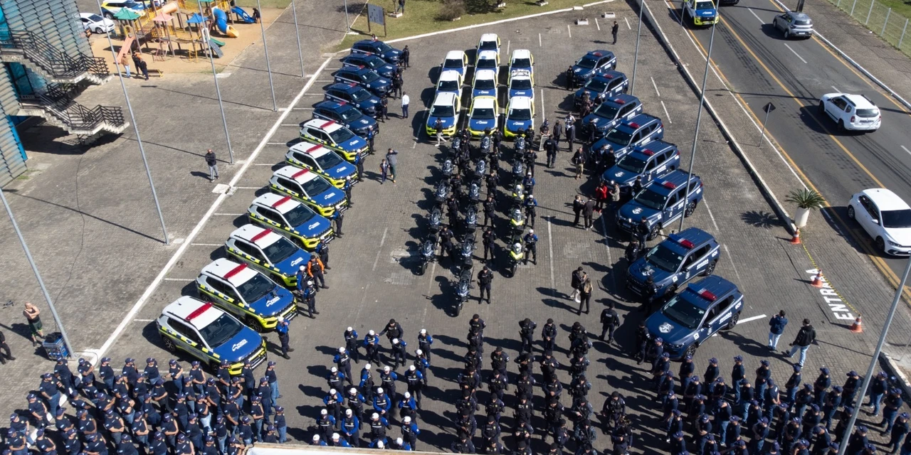 Ponta Grossa apresenta novas viaturas destinadas à segurança do município