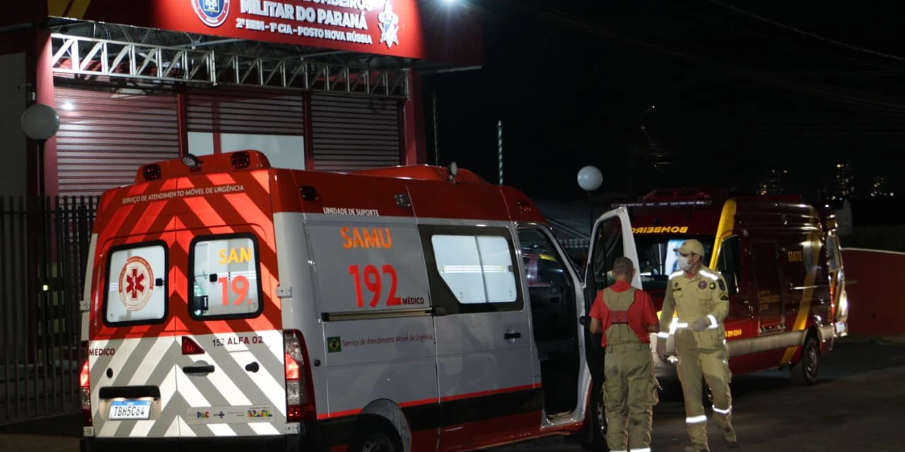 Grave acidente na Souza Naves deixa criança de 4 anos com 'afundamento de crânio'