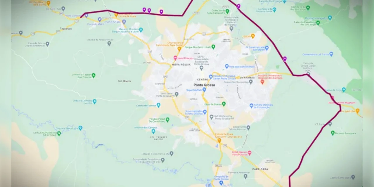O que é o Contorno de Ponta Grossa? Obra que promete desafogar o trânsito do município