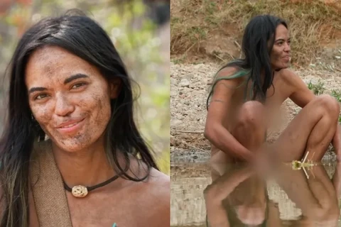 Brasileira usa vagina para pescar em reality e surpreende colegas