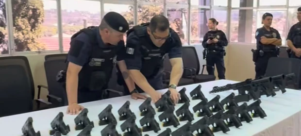 Castro investe R$ 320 mil em novas armas para Guarda Municipal