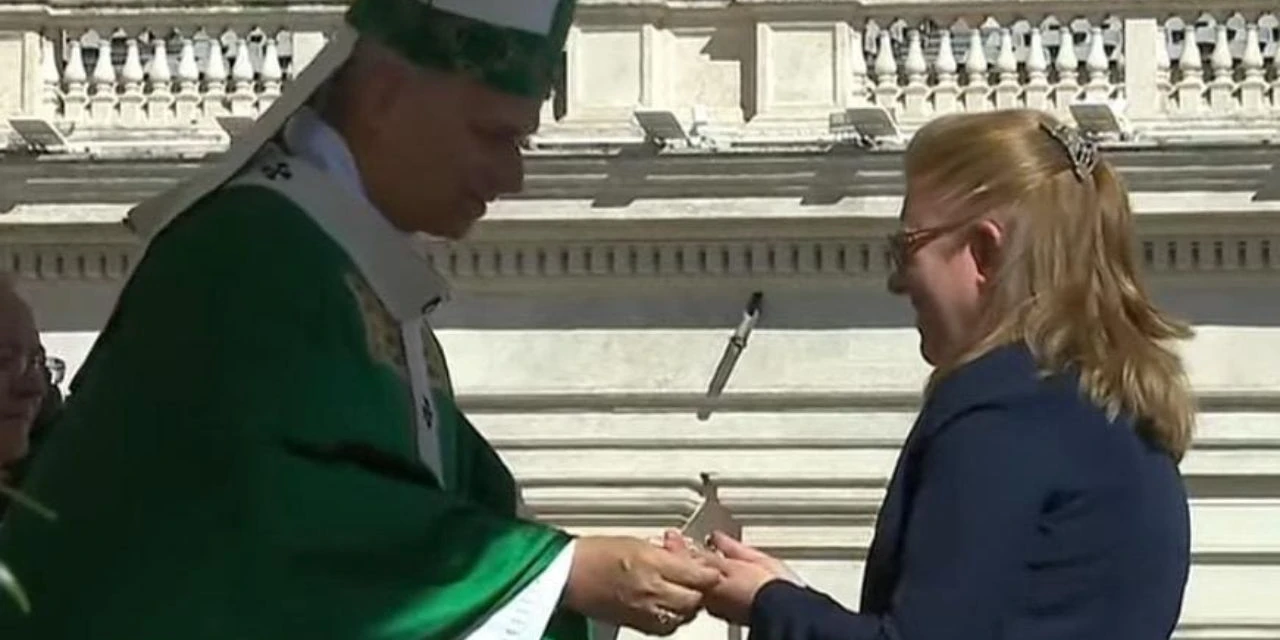 Coordenadora diocesana de PG é instituída catequista pelo Papa Leão XIV