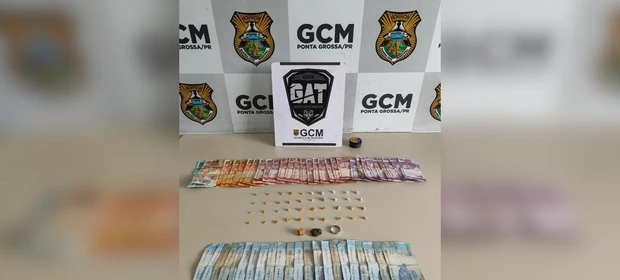 Ação da Guarda Municipal resulta em prisão e apreensão de drogas em Olarias