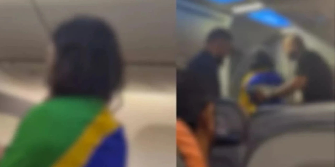 Bolsonarista é expulsa de avião após dizer que não viaja com petista: 'aliciador, abusador e assediador'