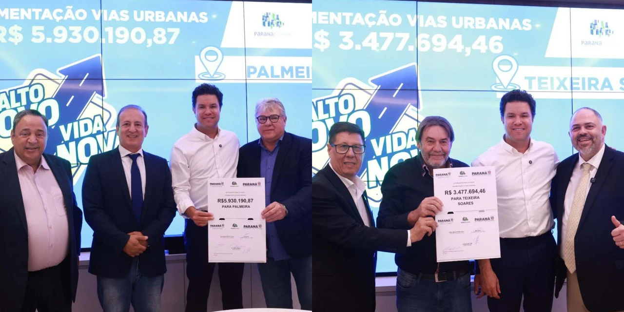 Cidades da região garantem quase R$ 10 milhões em obras de pavimentação