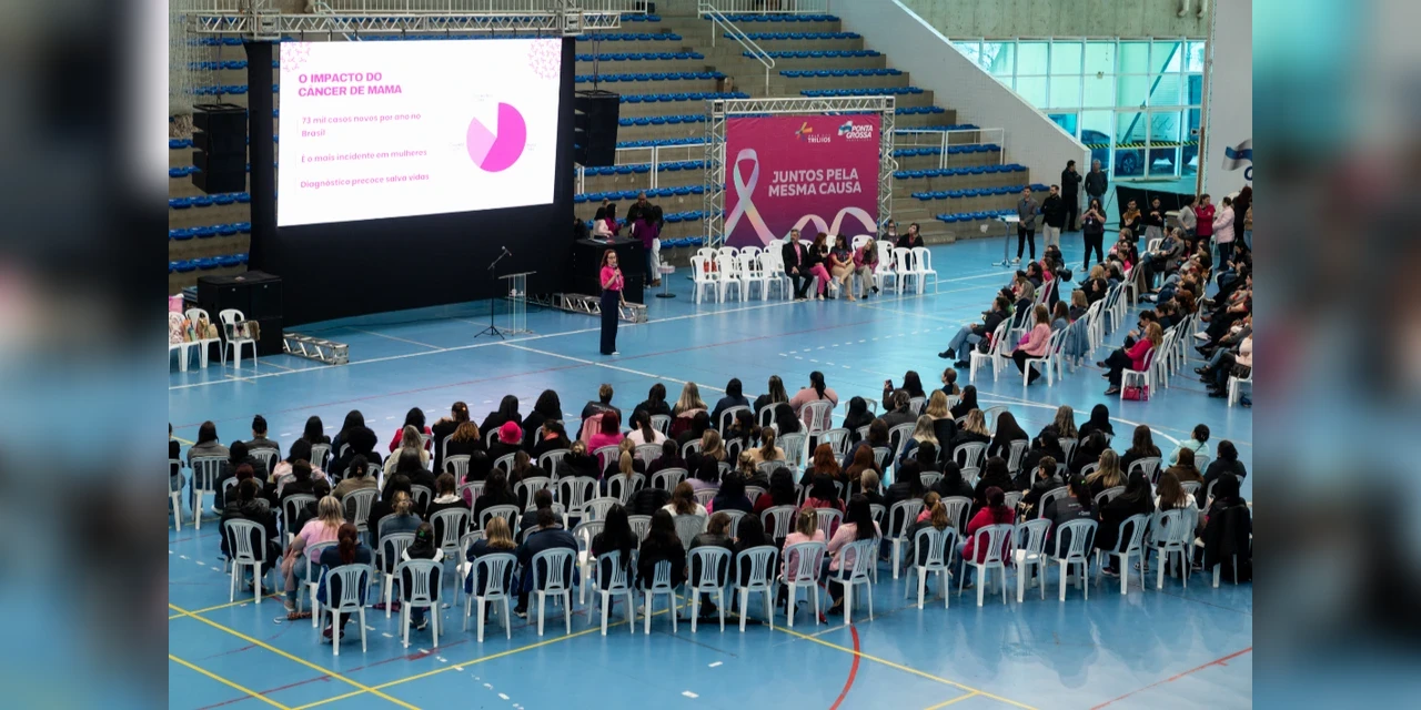 Evento “PG de Peito Aberto” reforça importância da prevenção ao câncer de mama entre servidoras municipais