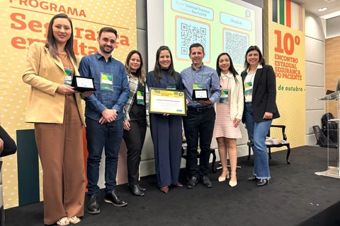 Unimed PG recebe quatro premiações no 10° Encontro Estadual do Programa Segurança em Alta
