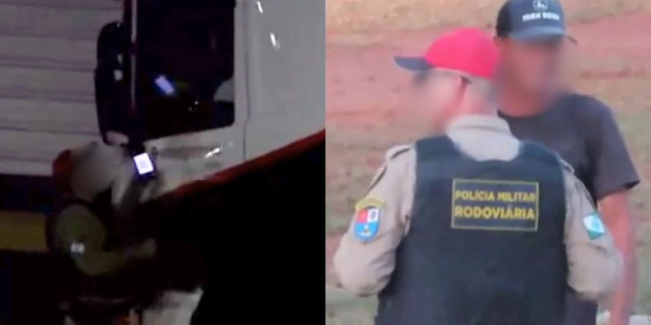 Vídeos mostram policiais rodoviários da região de PG recebendo propina
