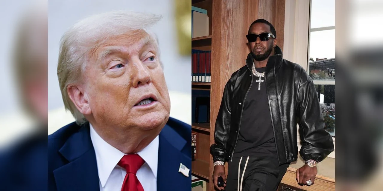 Trump revela pedido de perdão presidencial feito por rapper Sean “Diddy” Combs