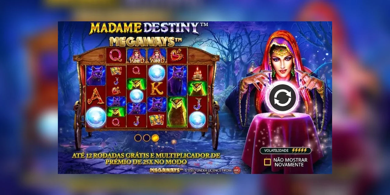 Madame Destiny Megaways: o efeito dos multiplicadores x2/x3 nas rodadas 