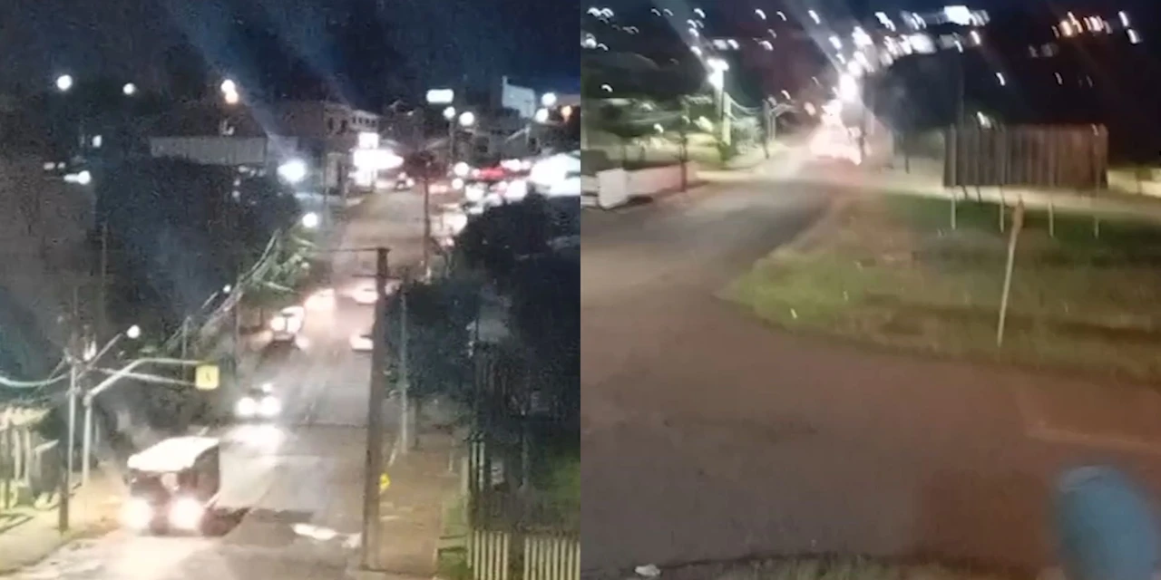 Vídeo mostra desespero durante tiroteio que deixou dois mortos no Paraná