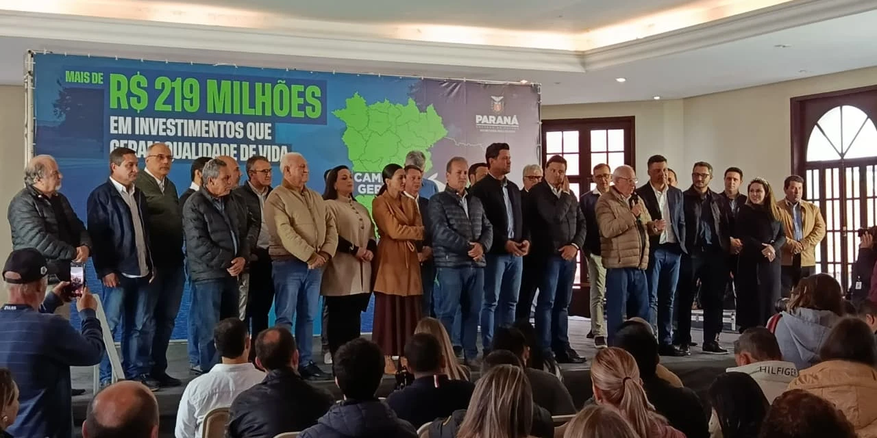 Guto Silva destaca avanços no programa 'Asfalto Novo, Vida Nova' e promete transformar cidades dos Campos Gerais
