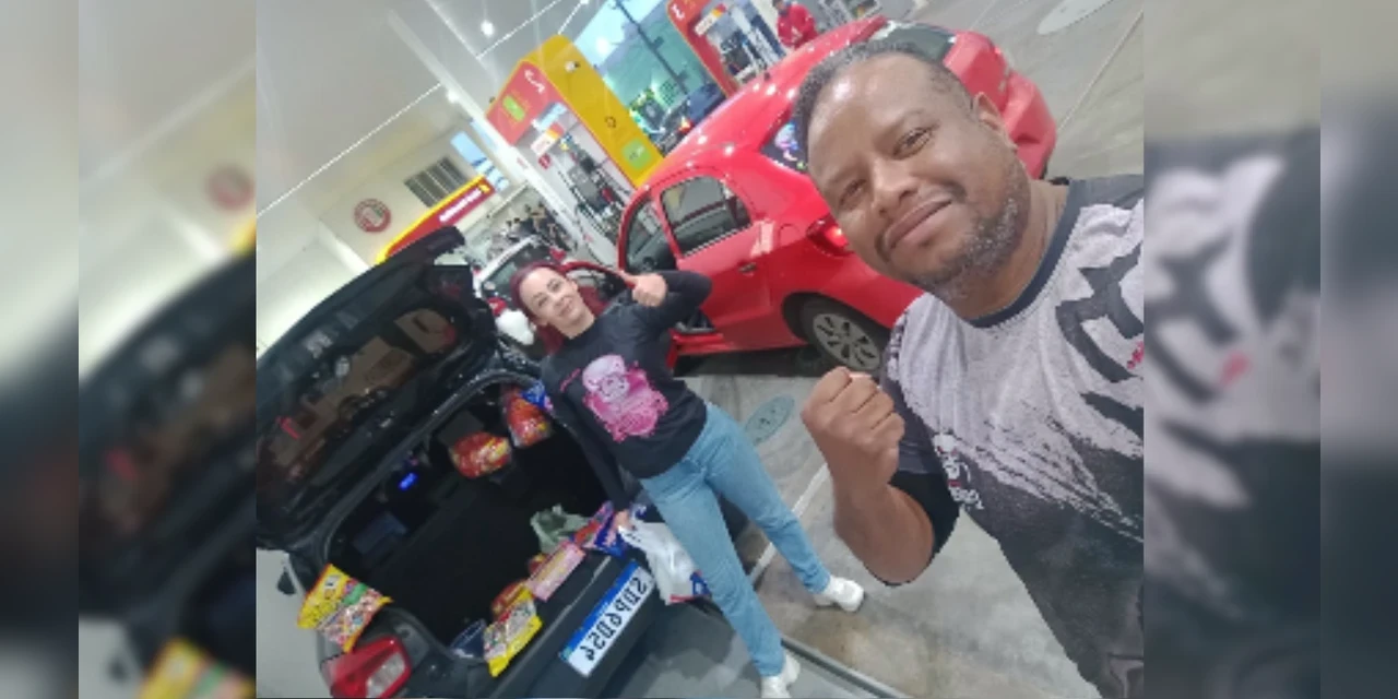 Família Caveira realiza ação social para o dia das crianças em PG