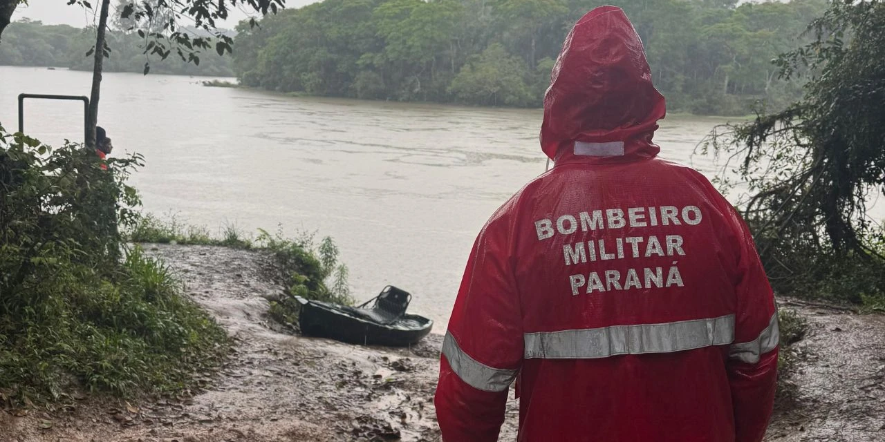 Corpo de Bombeiros atualiza buscas por menino desaparecido em Tibagi