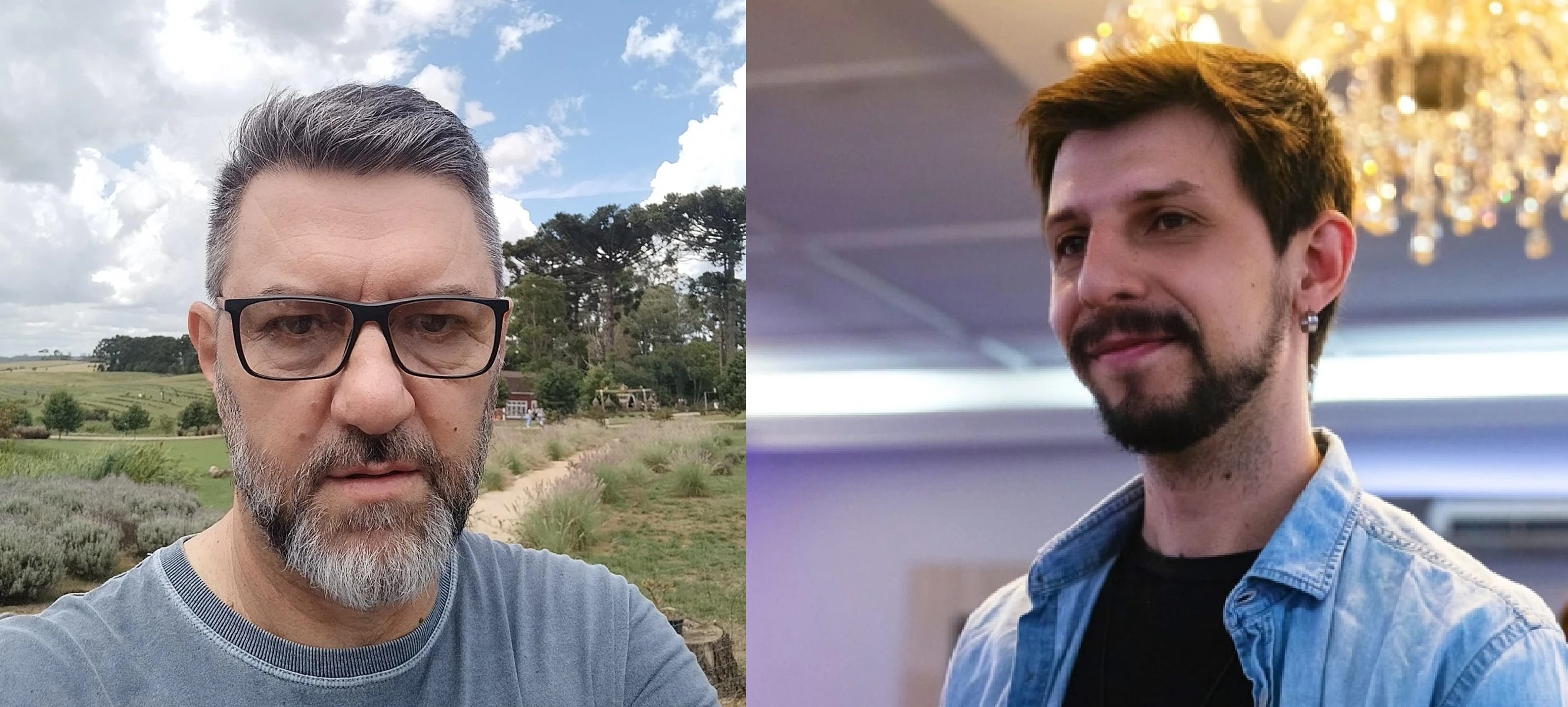 “A morte estava rondando a nossa casa, e a única coisa que podíamos fazer era orar”, afirma o pastor Marcelo Pellissari (esq.), que testemunhou um milagre na vida do filho Manuel