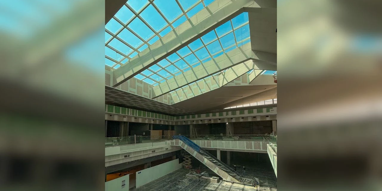 Fotos mostram andamento das obras no Shopping Plaza Campos Gerais