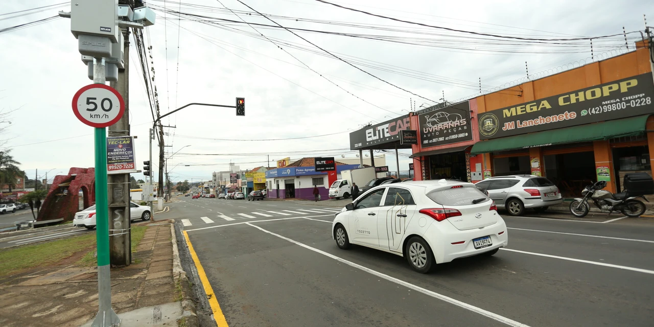 Vereador sugere incluir temporizadores em semáforos com radar em PG