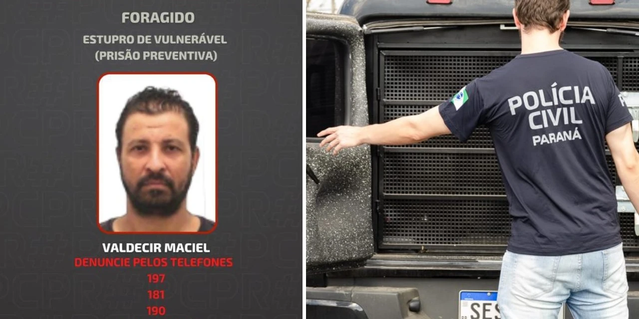 Homem está foragido após invadir instituição de cuidados e estuprar idosa de 74 anos no Paraná