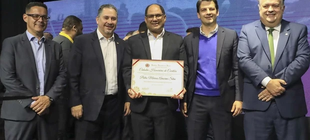 Eduardo Pimentel participa de homenagem ao pastor Pedro Marcos Amorim Silva