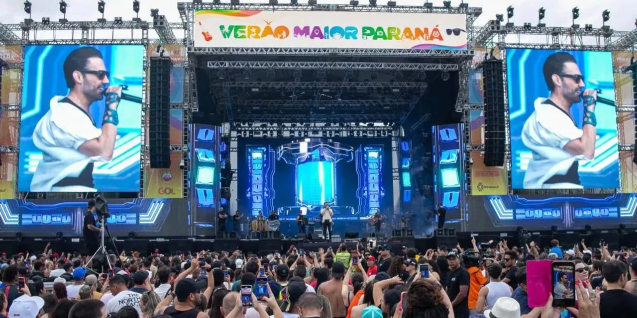 Shows gratuitos no litoral: Governo do PR anuncia eventos para o Verão Maior 2026; veja ao vivo