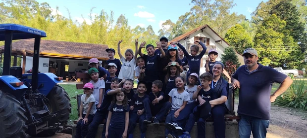 Do campo à sala de aula: Chácara Maria Emília oferece experiência prática em sustentabilidade para estudantes