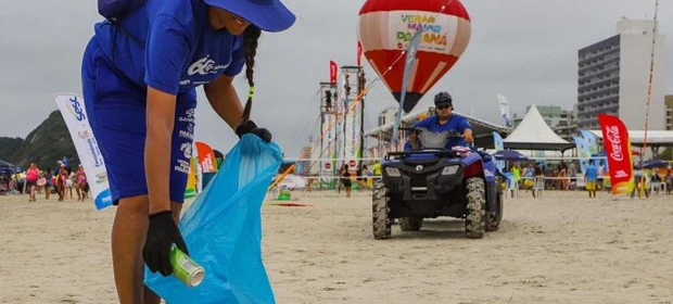 Sanepar vai dar exemplo de limpeza no pós-shows do Verão Maior Paraná