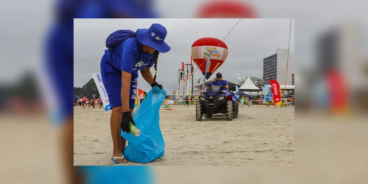 Sanepar vai dar exemplo de limpeza no pós-shows do Verão Maior Paraná
