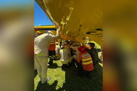Divulgação/Corpo de Bombeiros