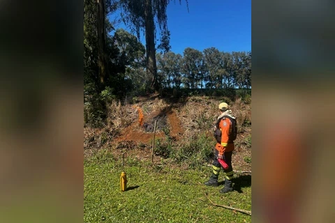 Divulgação/Corpo de Bombeiros