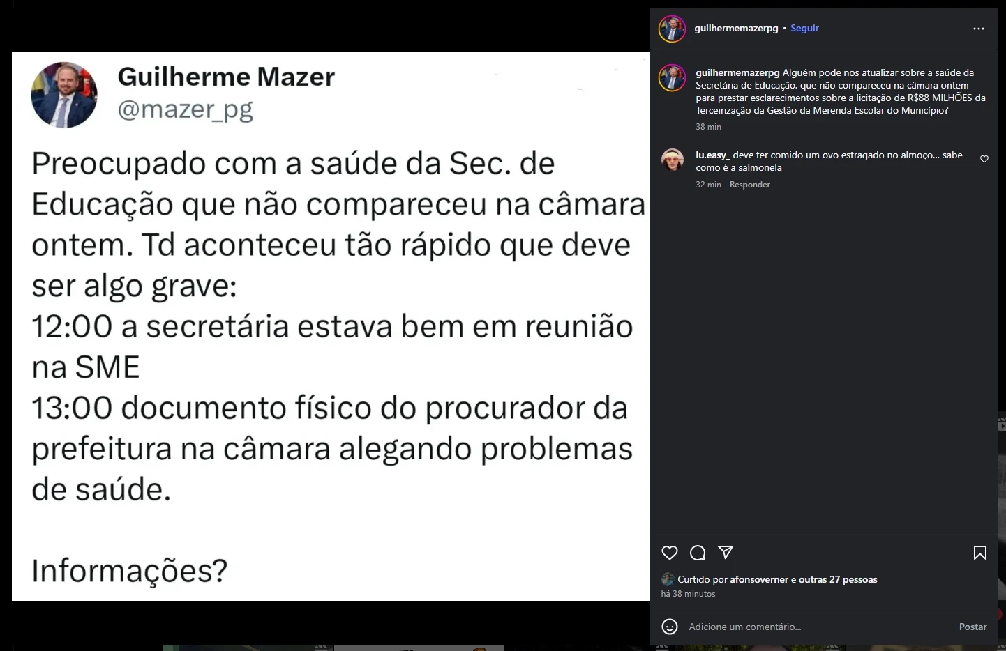 Reprodução / Redes Sociais