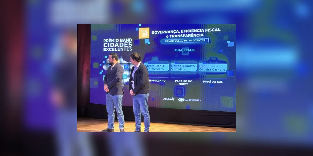 Piraí do Sul é premiada como uma das gestões municipais de destaque do Paraná