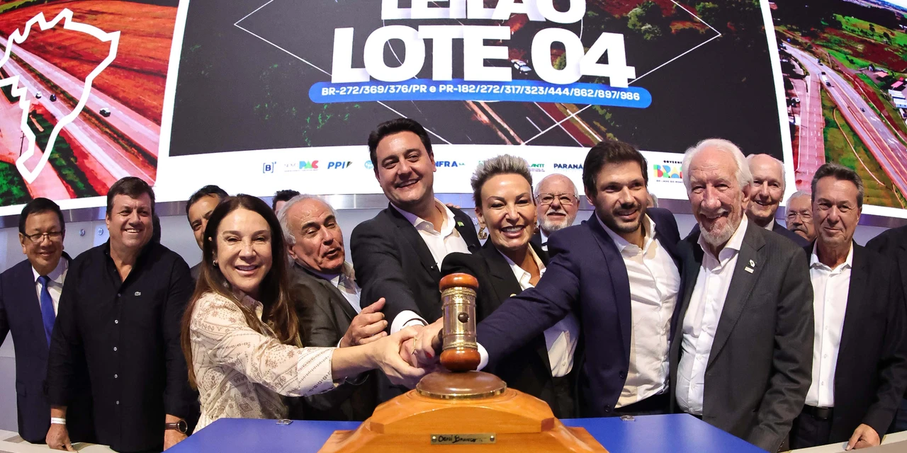 Novo modelo de pedágio: consórcio infraestrutura PR vence Lote 4 com desconto de 21,30%