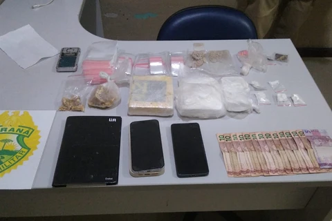 Rotam apreende drogas sintéticas e mais de 1kg de cocaína em Castro