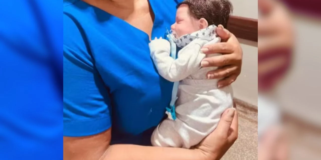 Mulher leva bebê reborn com "sintomas de gripe" para consulta médica em UPA
